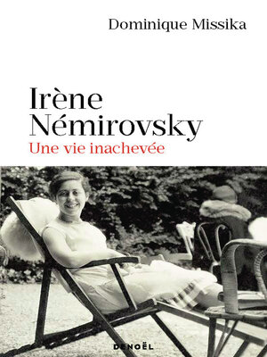 cover image of Irène Némirovsky, une vie inachevée
